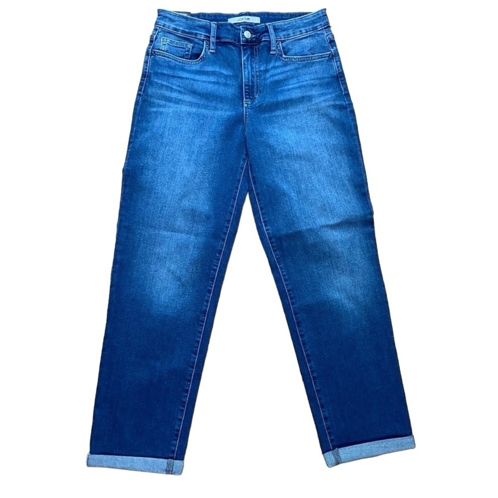 JOE’S jeans boyfriend high rise waist stretchy denim relax straight leg size 28